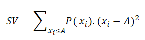 semi-variance-formula